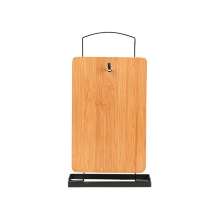 Estia Σετ Επιφάνειες Κοπής Bamboo Essentials 5 Τεμ Με Βάση Μεταλλική