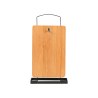 Estia Σετ Επιφάνειες Κοπής Bamboo Essentials 5 Τεμ Με Βάση Μεταλλική