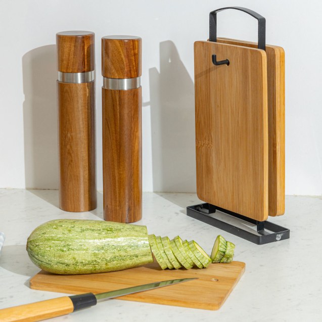 Estia Σετ Επιφάνειες Κοπής Bamboo Essentials 5...