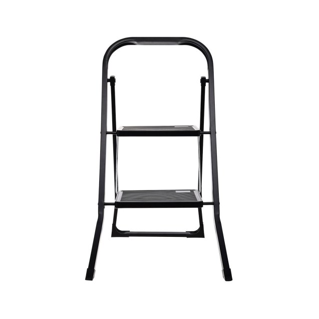 Estia Σκαλοσκαμπο Neo Black Με 2 Σκαλιά 46X55X81Cm