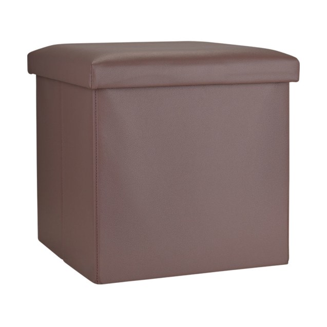 Estia Σκαμπό Cube Leather Με Αποθηκευτικό Χώρο...