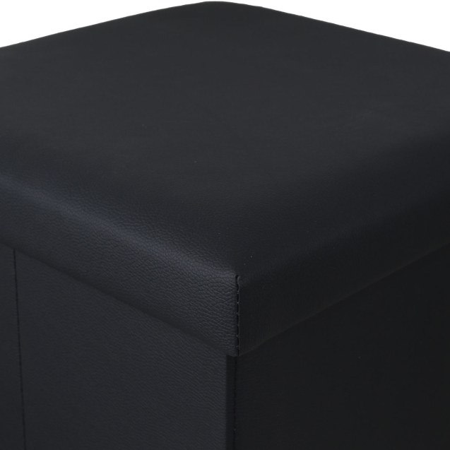 Estia Σκαμπό Cube Leather Με Αποθηκευτικό Χώρο...