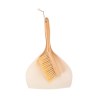 Estia Σκούπα Με Φαράσι Χειρός Bamboo Essentials Ivory 36X23X8Cm