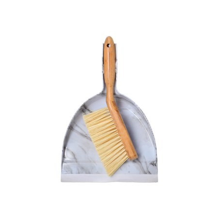 Estia Σκούπα Με Φαράσι Χειρός Bamboo Essentials Marble