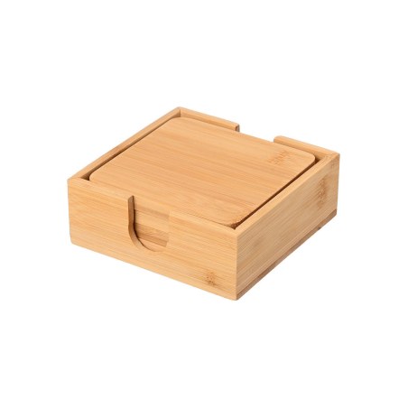 Estia Σουβερ Bamboo Essentials 11X11Cm Με Θήκη 5 Τεμ.