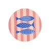 Estia Σουβερ Porto Pesce Κεραμικό Φ10.3Cm Σετ 4 Τεμ