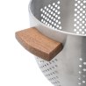 Estia Σουρωτήρι Allure Ζυμαρικών Ανοξείδωτο 22Cm Με Ξύλινες Λαβές