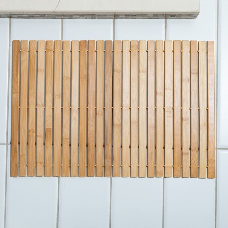 Estia Ταπέτο Μπάνιου Bamboo Essentials Αντιολισθητικό 60X40Cm
