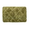 Estia Ταπέτο Μπάνιου Microfiber Olive Series 70X45Cm Αντιολισθητικό Λαδι