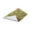 Estia Ταπέτο Μπάνιου Microfiber Olive Series 70X45Cm Αντιολισθητικό Λαδι