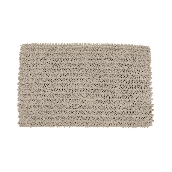 Estia Ταπέτο Μπάνιου Shaggy 80X50Cm Πολυεστέρα Taupe