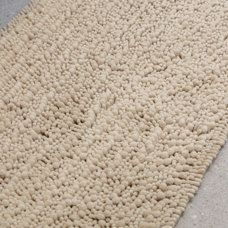 Estia Ταπέτο Μπάνιου Shaggy 80X50Cm Πολυεστέρα Taupe