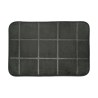 Estia Ταπέτο Μπάνιου Tiles 40X60Cm Μαύρο
