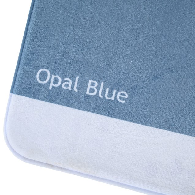 Estia Ταπέτο Μπάνιου Tone Lab 50X80Cm Opal Blue