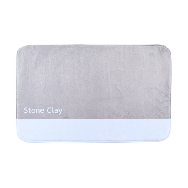 Estia Ταπέτο Μπάνιου Tone Lab 50X80Cm Stone Clay