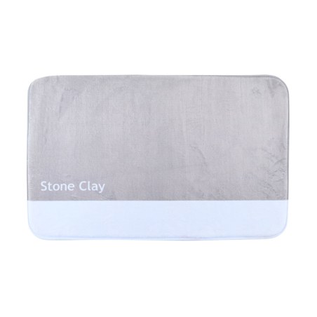 Estia Ταπέτο Μπάνιου Tone Lab 50X80Cm Stone Clay
