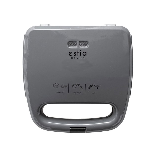 Estia Τοστιέρα Aroma Grey 2 Θέσεων 750W Γκρι