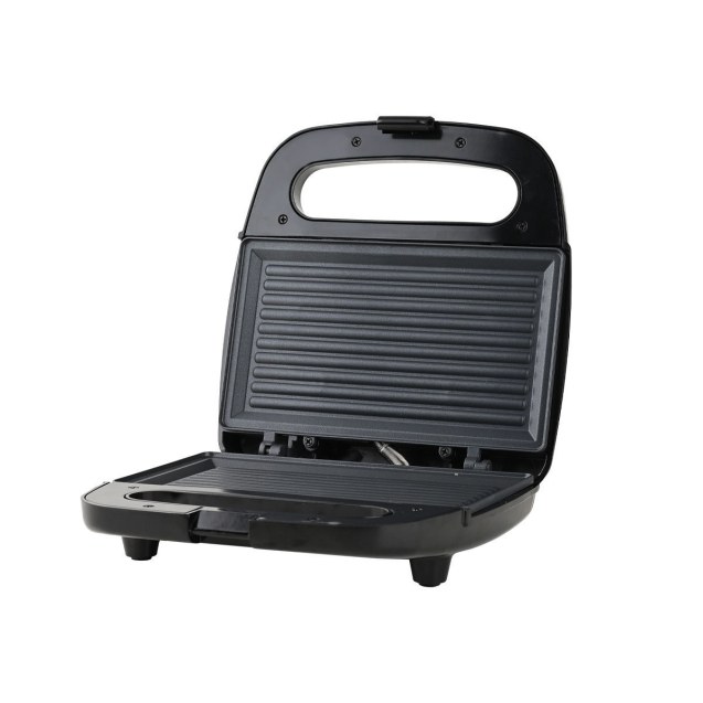 Estia Τοστιέρα Black & Inox 2 Θέσεων 750W