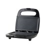 Estia Τοστιέρα Black & Inox 2 Θέσεων 750W