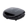 Estia Τοστιέρα Black & Inox 2 Θέσεων 850W Με Αποσπώμενες Αντικολλητικες Πλάκες