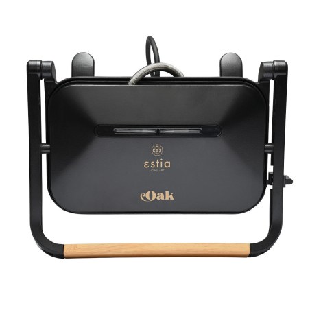 Estia Τοστιέρα Oak 2 Θέσεων 1300W Με Αντικολλητικες Πλάκες