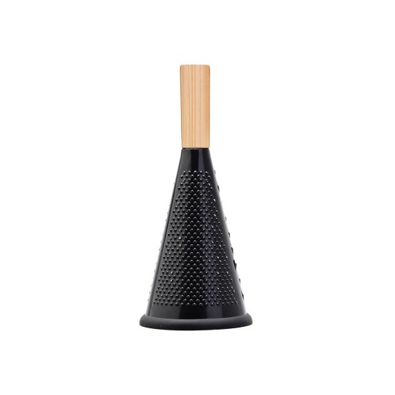 Estia Τρίφτης Bamboo Essentials Ανοξείδωτος Κωνικός Μαύρος
