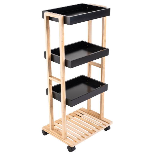 Estia Τρόλεϊ Αποθήκευσης Bamboo Essentials 4...