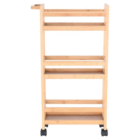 Estia Τρόλεϊ Οργάνωσης Bamboo Essentials 3 Επιπέδων 36X15X74Cm