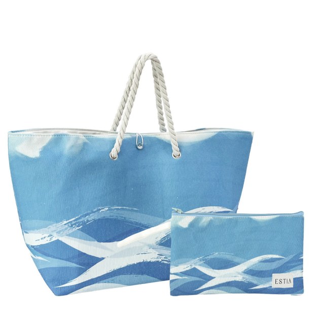 Estia Τσάντα Θαλάσσης Tranquil Tides 63X20X36Cm...