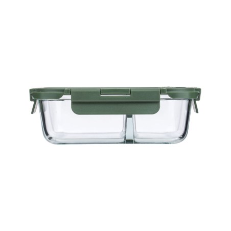 Estia Φαγητοδοχείο Click&Seal 2 Θέσεων Με Αεραγωγό 1030Ml Olive
