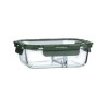 Estia Φαγητοδοχείο Click&Seal 2 Θέσεων Με Αεραγωγό 1030Ml Olive
