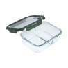 Estia Φαγητοδοχείο Click&Seal 2 Θέσεων Με Αεραγωγό 1460Ml Olive