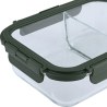 Estia Φαγητοδοχείο Click&Seal 2 Θέσεων Με Αεραγωγό 1460Ml Olive