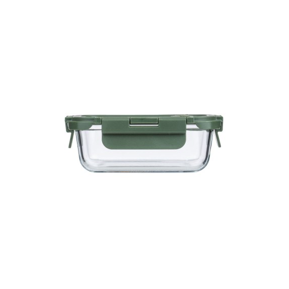 Estia Φαγητοδοχείο Click&Seal 370Ml 14.5X10.5X4.7Cm Olive