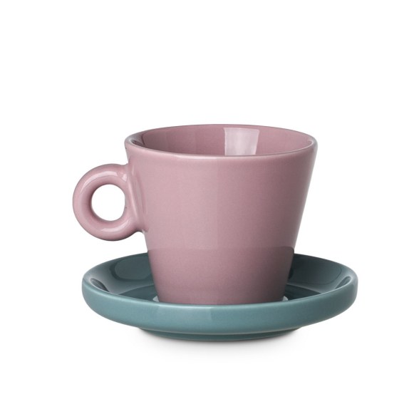 Estia Φλιτζάνι Espresso Echo New Bone 100Ml Ροζ Με...