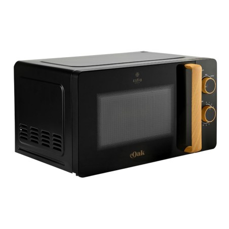 Estia Φούρνος Μικροκυμάτων Oak 700W 20Lt Μαύρο