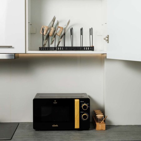 Estia Φούρνος Μικροκυμάτων Oak 700W 20Lt Μαύρο