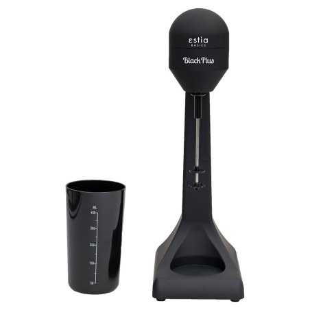 Estia Φραπεδιερα Επιτραπέζια Black Plus 100W Με Πλαστικό Ποτήρι 550Ml 2 Ταχυτήτων