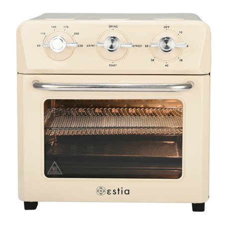 Estia Φριτέζα Αέρος Retro Epoque 1400W 12Lt Με 4 Λειτουργείες Ψησίματος