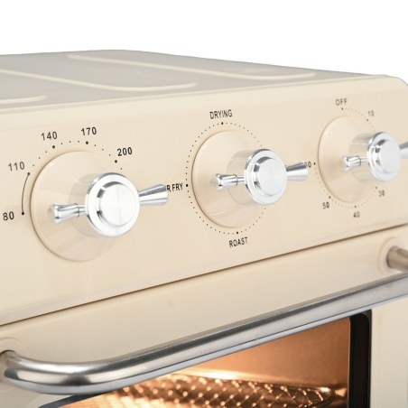 Estia Φριτέζα Αέρος Retro Epoque 1400W 12Lt Με 4 Λειτουργείες Ψησίματος