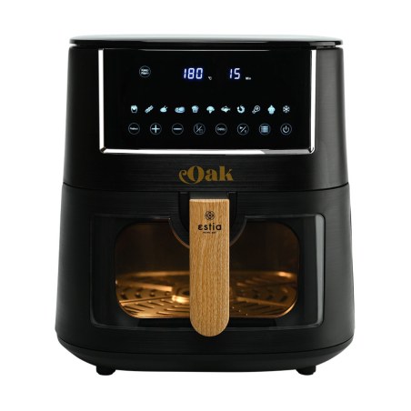 Estia Φριτέζα Αέρος Oak 1650W 7.2Lt Me Ψηφιακή Οθόνη & 11 Προγράμματα Μαγειρέματος