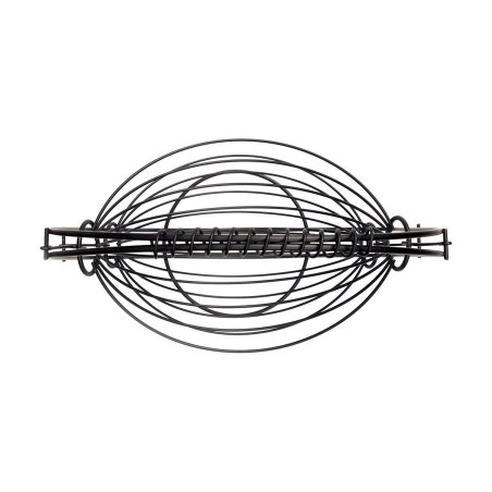 Φρουτιέρα 2 Θέσεων Metal Black Μεταλλική 37Χ20X42Cm Μαύρη