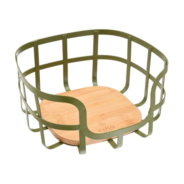 Estia Φρουτιέρα Bamboo Essentials Μεταλλική...