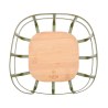Estia Φρουτιέρα Bamboo Essentials Μεταλλική 24X24X12.7Cm Λαδι