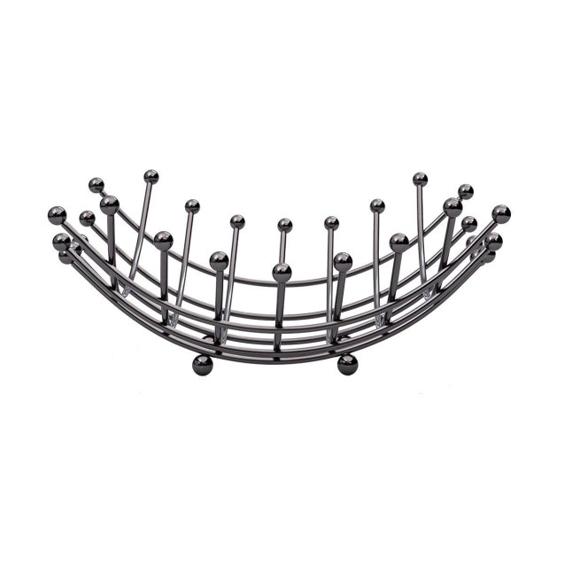 Estia Φρουτιέρα Elegant Nickel Black Από Κράμα...