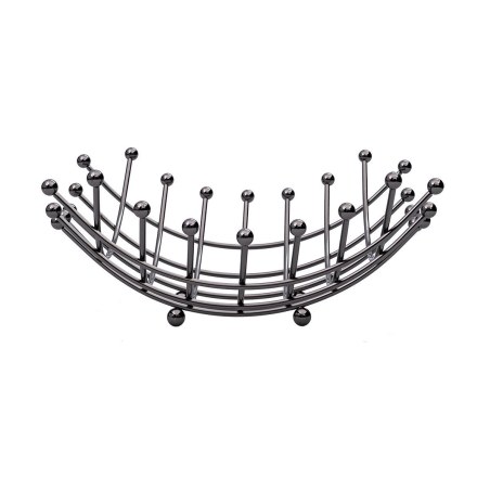 Estia Φρουτιέρα Elegant Nickel Black Από Κράμα Ψευδάργυρου
