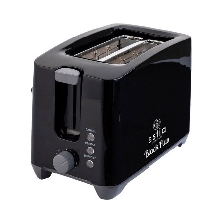 Estia Φρυγανιέρα Black Plus 2 Θέσεων Με 7 Επίπεδα Ψησίματος 750W Μαύρη