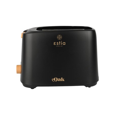 Estia Φρυγανιέρα Oak 2 Θέσεων 700W Με 7 Επίπεδα Ψησίματος Μαύρη