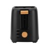 Estia Φρυγανιέρα Oak 2 Θέσεων 700W Με 7 Επίπεδα Ψησίματος Μαύρη