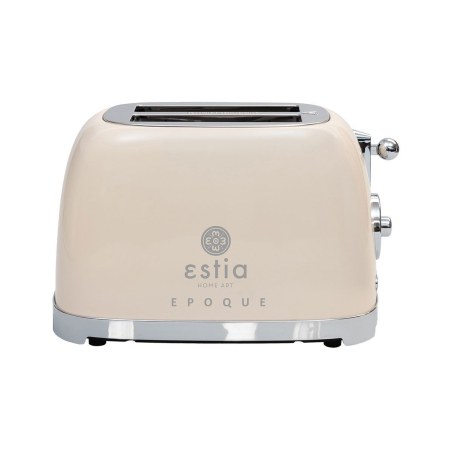 Estia Φρυγανιέρα Ρετρό Epoque 2 Θέσεων 815W Κρεμ